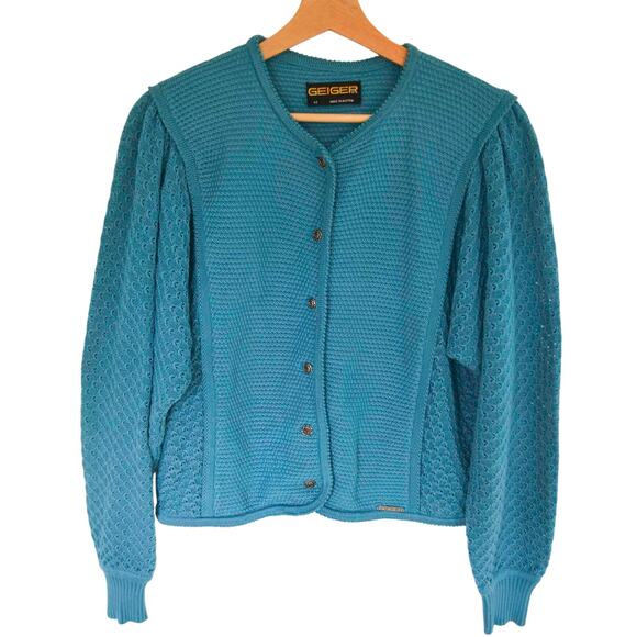 Vintage Geiger Austria Cardigan Sweater - Picture 3 of 7